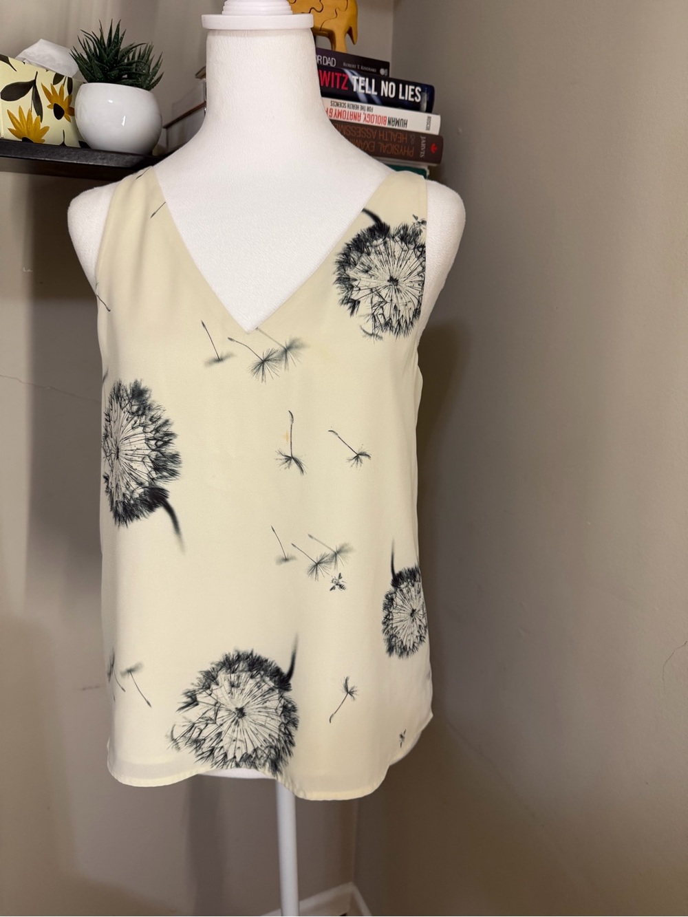 Express Cream Blouse with Care Label